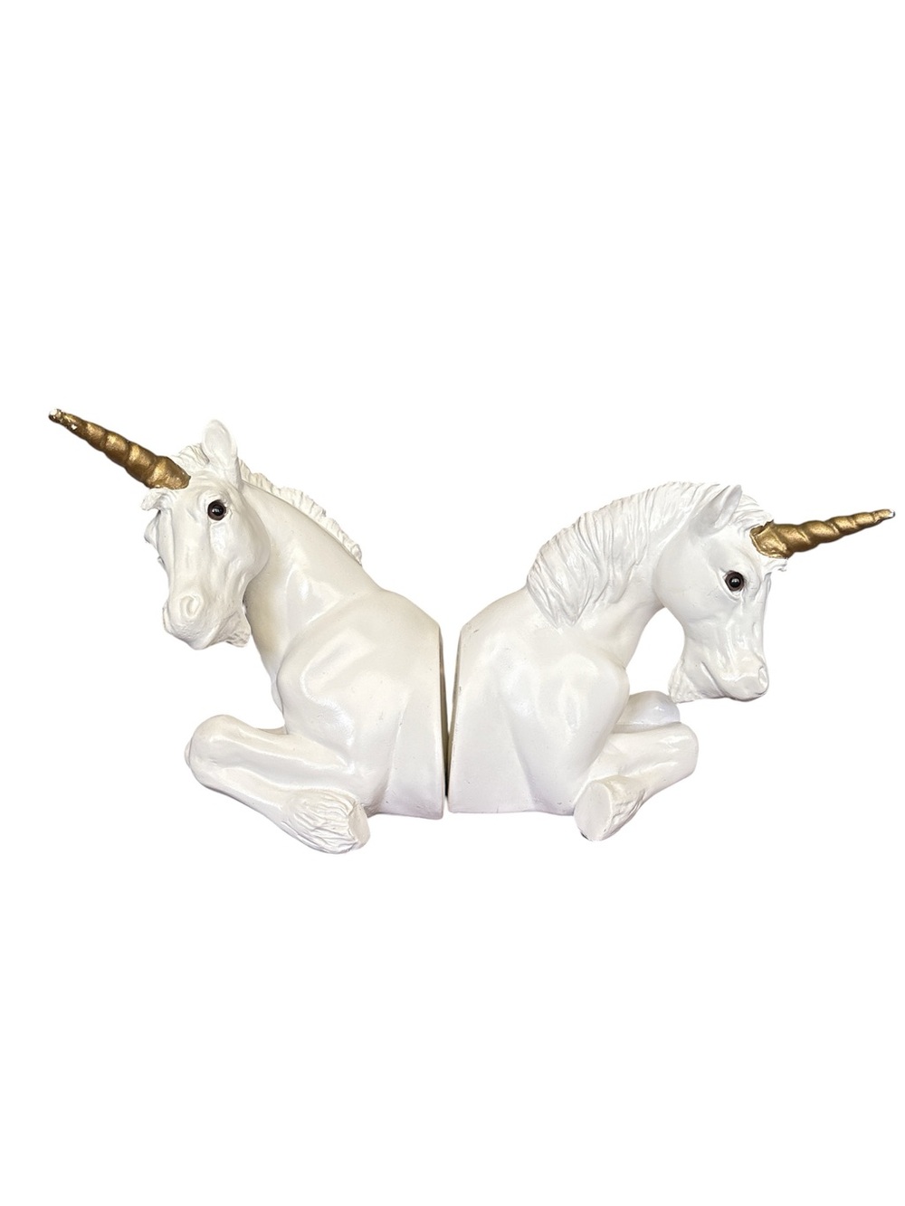 ✨ Vintage 1990 Universal Statuary Unicorn Bookends Set ✨